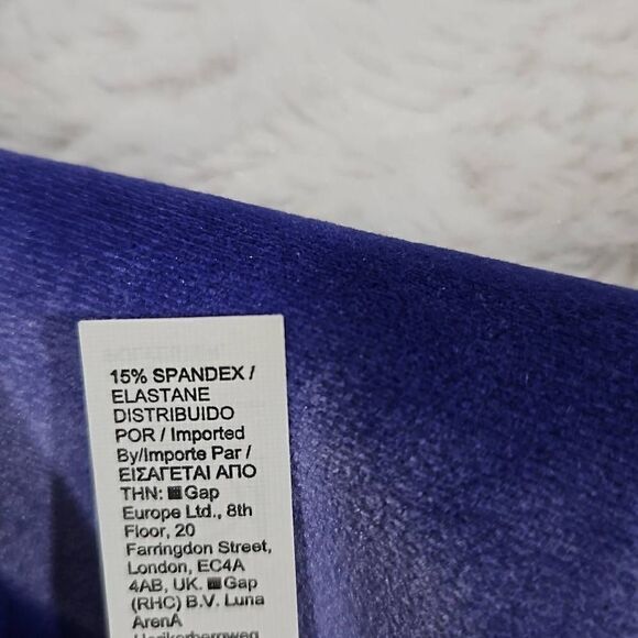 NWT Athleta Size Medium Elation purple velvet tight #467925 - Picture 4 of 9